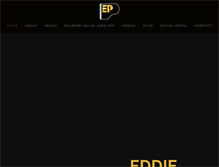 Tablet Screenshot of palmierimusic.com